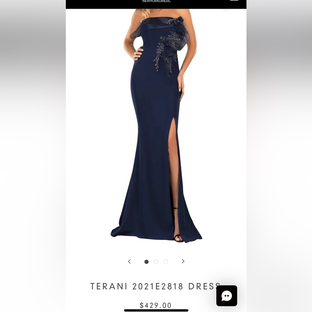 TERANI 2021E2818 DRESS